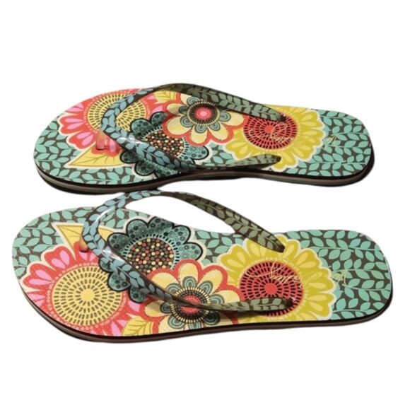 NWOT Vera Bradley Flip Flop Thong Sandals - Picture 2 of 12